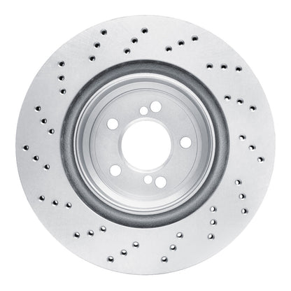 DFC 15-20 BMW M3 Right Rear Drilled GeoSPEC Coated Rotor