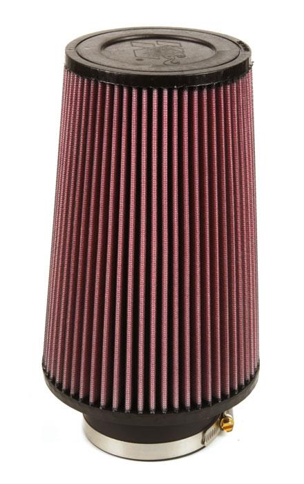 K&N Engineering K&N Universal Rubber Filter 3 1/2inch ID FLG / 6inch Base / 4-5/8inch Top / 9inch Height