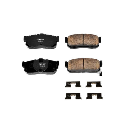 PowerStop Power Stop 91-96 Infiniti G20 Rear Z17 Evolution Ceramic Brake Pads w/Hardware