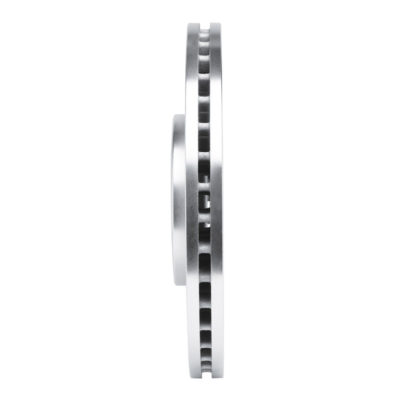 R1 Concepts R1 17-20 Jaguar F-Pace Front Right Drilled & Slotted Silver Brake Rotor