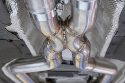 Dinan 20-23 BMW X5 M/X6 M (F95/F96) High Flow Middle Exhaust - 3.25in - Stainless Steel
