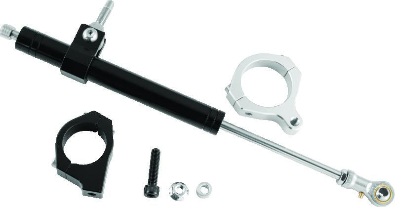 TwinPower Twin Power 06-17 FXD Black Steering Damper Kit