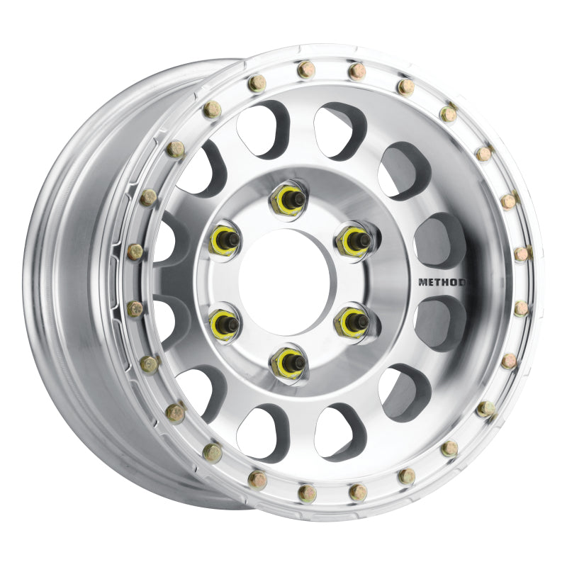 Method Wheels Method MR103 Beadlock 17x9 +25mm Offset 6x6.5 108mm CB Raw Machined w/BH-H24125 Wheel