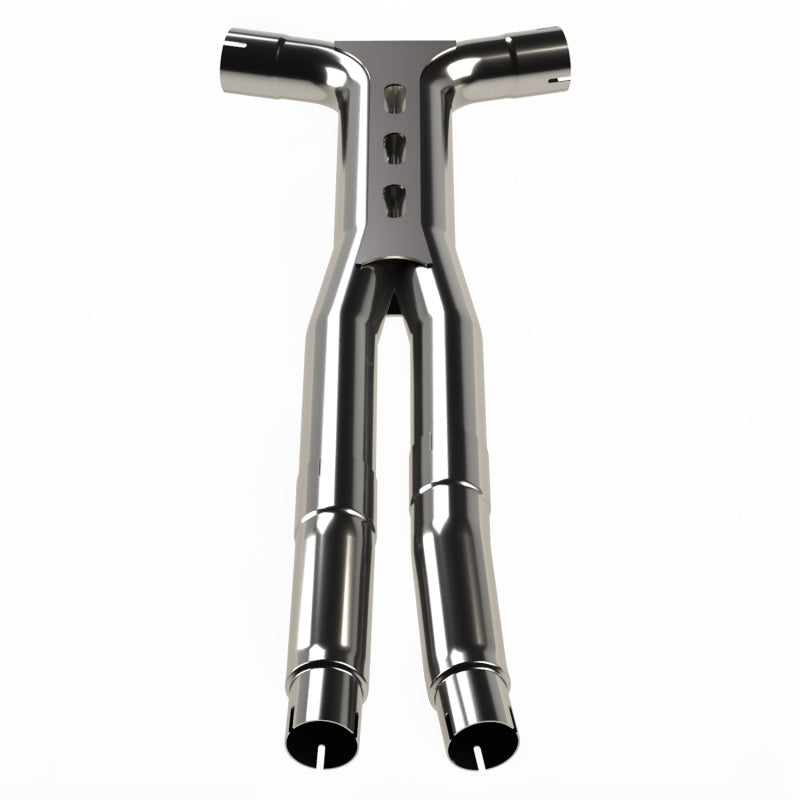 Kooks Headers Kooks 15-26 Ford Mustang 5.0L V8 3in. SS Catted Ultra X-Pipe - OEM Connection