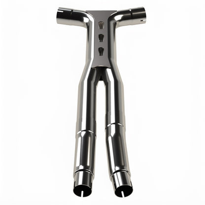 Kooks Headers Kooks 15-26 Ford Mustang 5.0L V8 3in. SS Catted Ultra X-Pipe - OEM Connection