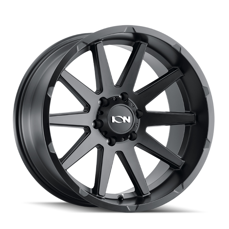 ION Wheels ION Type 143 18x9 / 8x170 BP / 18mm Offset / 125.2mm Hub Matte Black Wheel