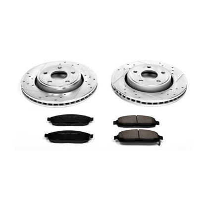 PowerStop Power Stop 06-10 Jeep Commander Front Z23 Evolution Sport Brake Kit