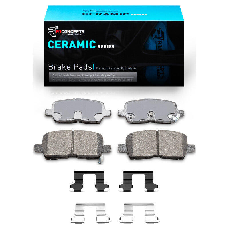 R1 Concepts R1 2004-2016 Buick Allure Rear R1 Ceramic Pads & Hardware Kit