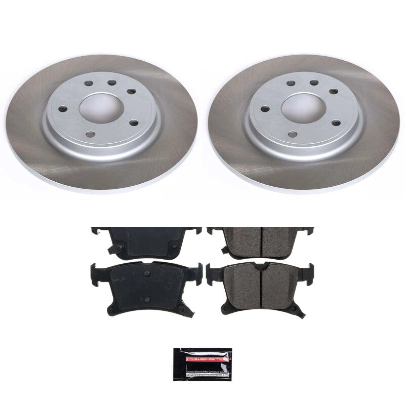 PowerStop Power Stop 20-23 Chrysler Voyager Rear Semi-Coated Rotor Kit
