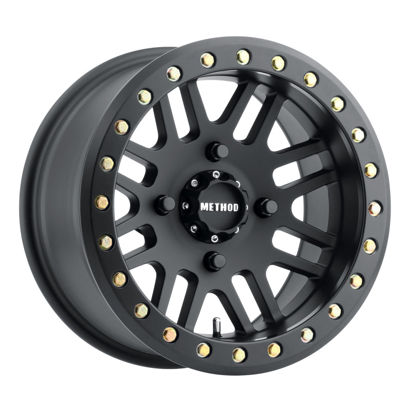 Method Wheels Method MR406 UTV Beadlock 14x10 / 5+5/0mm Offset / 4x136 / 106mm CB Matte Black Wheel