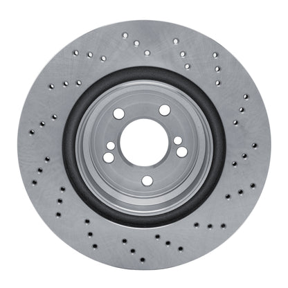 DFC 15-20 BMW M2 Left Rear Drilled Brake Rotor