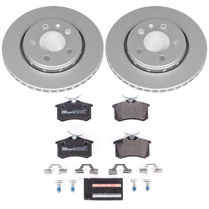 PowerStop Power Stop 00-06 Audi TT Quattro Rear Euro-Stop Brake Kit