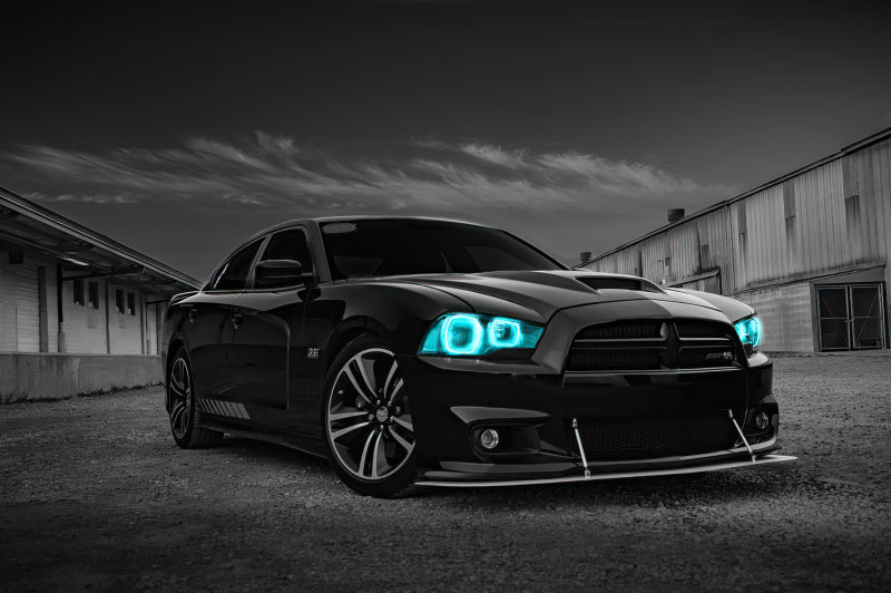 ORACLE Lighting Oracle Dodge Charger 11-14 Halo Kit - ColorSHIFT w/ Simple Controller