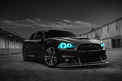 ORACLE Lighting Oracle Dodge Charger 11-14 Halo Kit - ColorSHIFT w/ Simple Controller