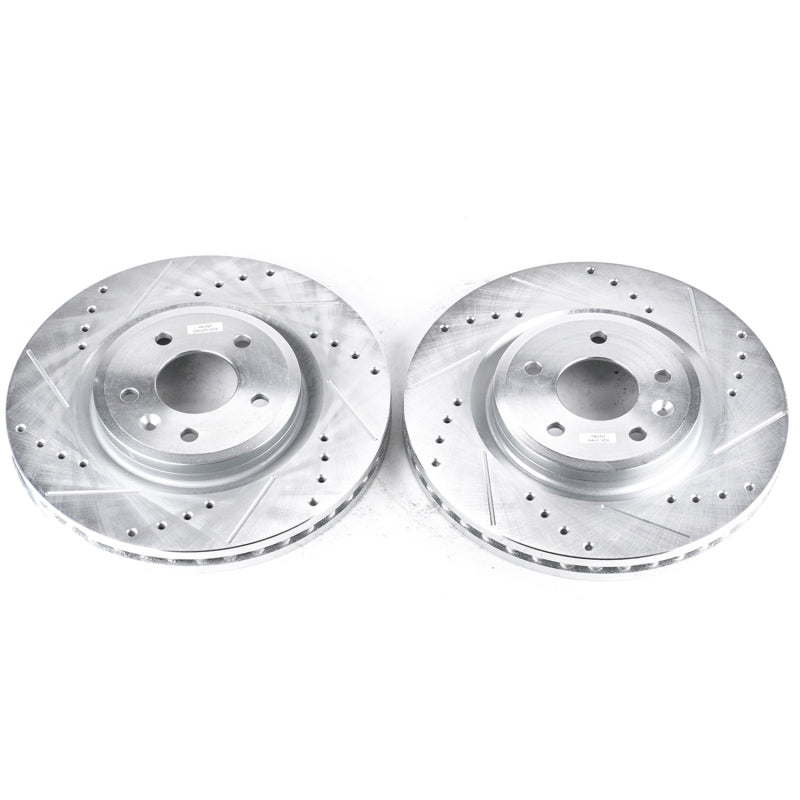 PowerStop Power Stop 09-11 Ford Flex Front Evolution Drilled & Slotted Rotors - Pair