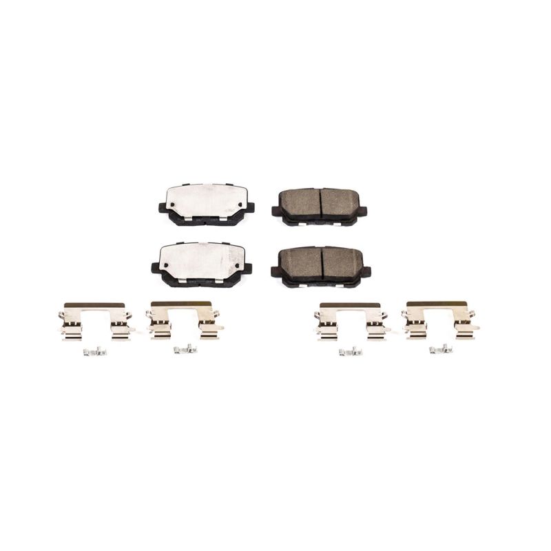 PowerStop Power Stop 14-19 Dodge Charger Rear Z17 Evolution Ceramic Brake Pads w/Hardware