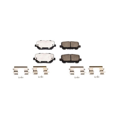 PowerStop Power Stop 14-19 Dodge Charger Rear Z17 Evolution Ceramic Brake Pads w/Hardware