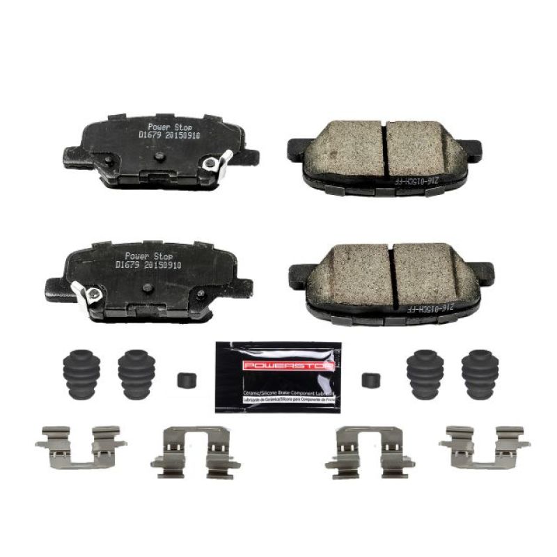 PowerStop Power Stop 14-16 Mazda 3 Rear Z23 Evolution Sport Brake Pads w/Hardware