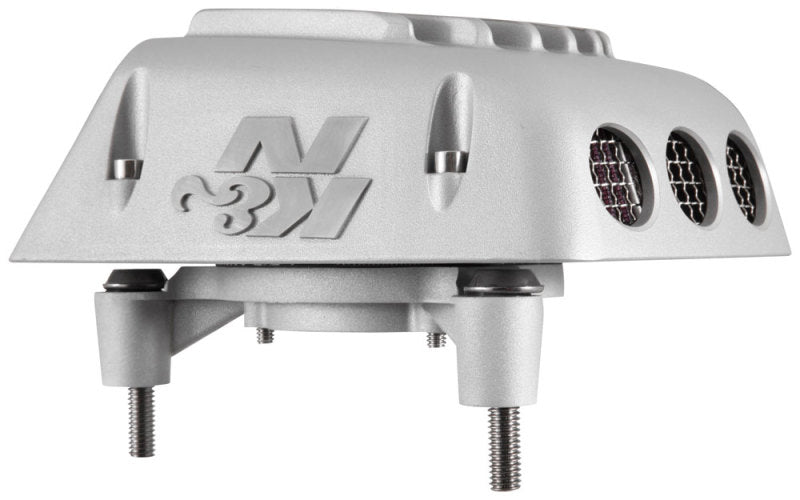 K&N Engineering K&N Street Metal Intake System - Shaker Touring 2017 Silver Intake System-Harley-Davidson