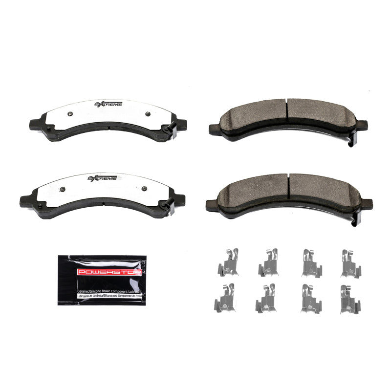PowerStop Power Stop 03-09 Chevrolet Express 3500 Rear Z36 Truck & Tow Brake Pads w/Hardware