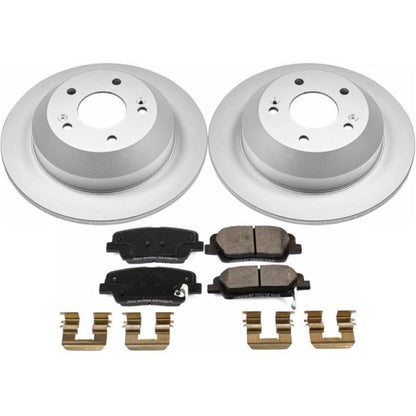 PowerStop Power Stop 10-18 Hyundai Santa Fe Rear Z17 Evolution Geomet Coated Brake Kit