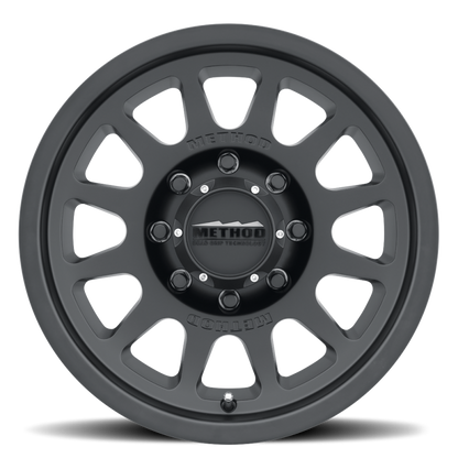 Method Wheels Method MR703 17x8.5 0mm Offset 8x170 130.81mm CB Matte Black Wheel