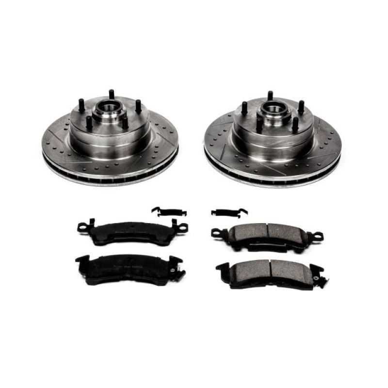 PowerStop Power Stop 73-74 Buick Apollo Front Z23 Evolution Sport Brake Kit