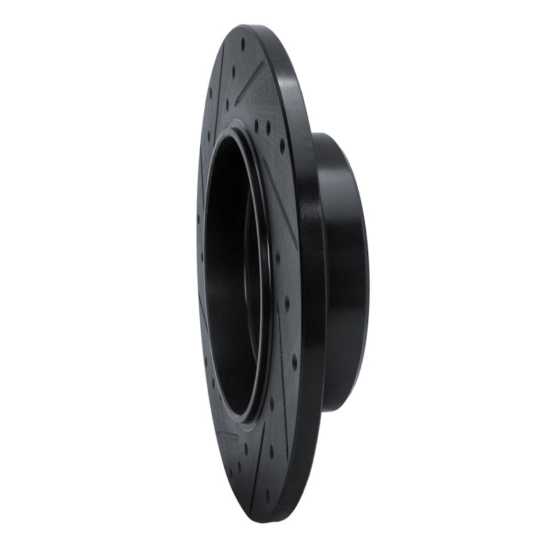 R1 Concepts R1 91-99 Mercedes-Benz S320 Rear Right Drilled & Slotted Black Brake Rotor