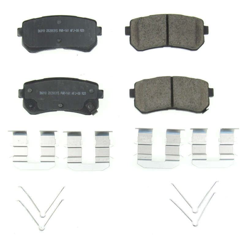 PowerStop Power Stop 18-19 Hyundai Kona Rear Z17 Evolution Ceramic Brake Pads w/Hardware