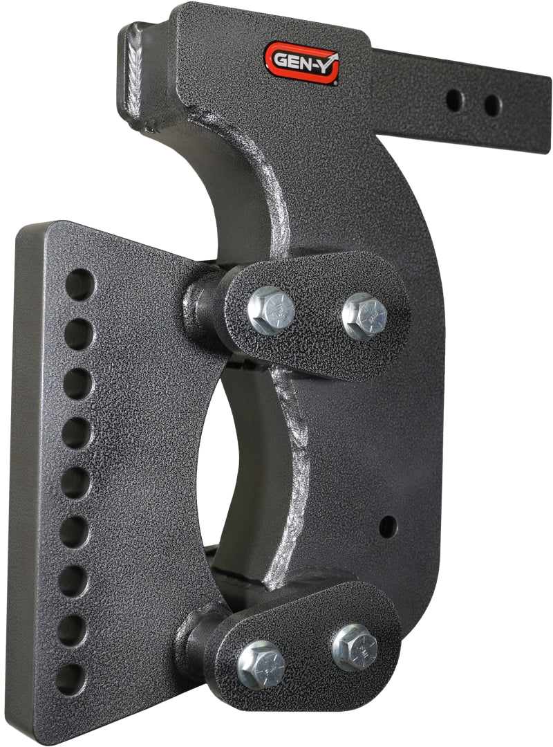 GEN-Y Hitch Gen-Y The Boss Torsion-Flex 2.5in Weight Distribution Shank 15in Drop 21K Hitch w/Stabilizer Kit