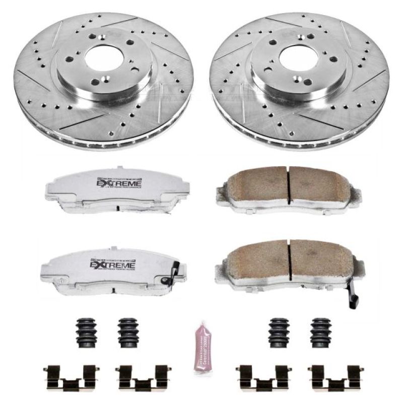 PowerStop Power Stop 01-03 Acura CL Front Z26 Street Warrior Brake Kit