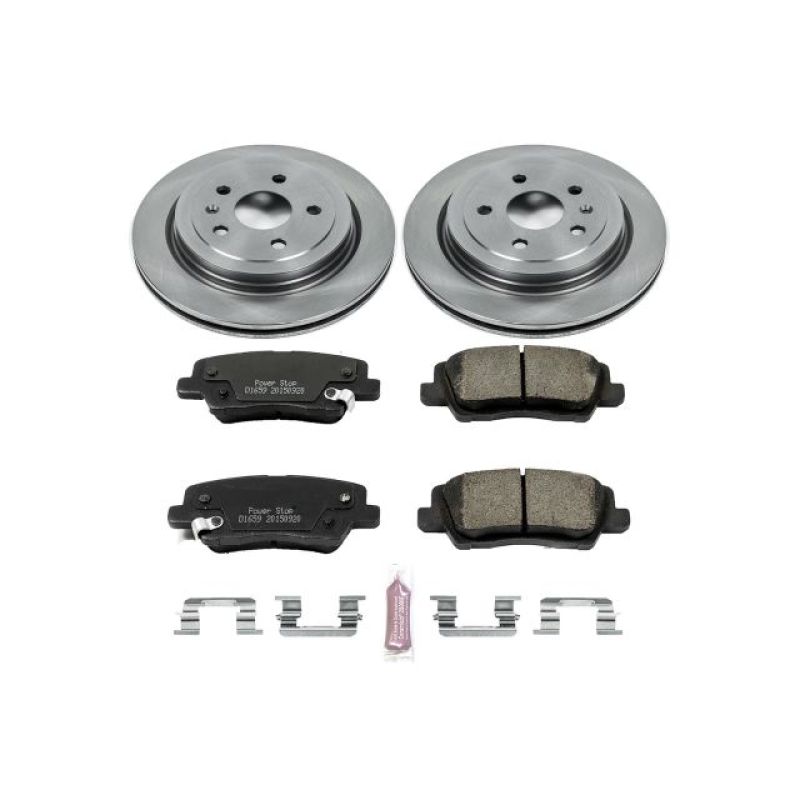 PowerStop Power Stop 14-18 Cadillac CTS Rear Autospecialty Brake Kit