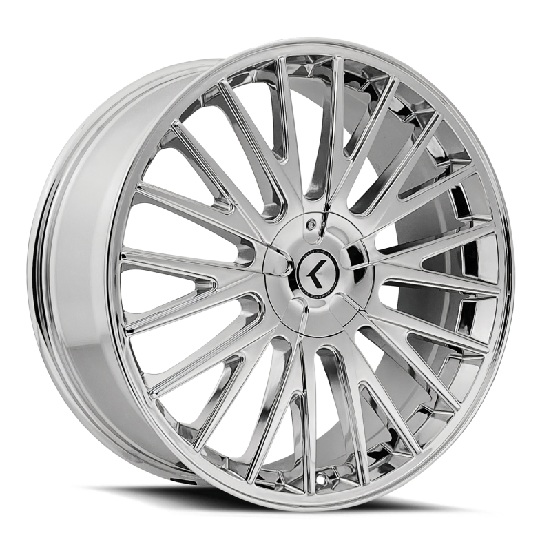 Kraze Wheels Kraze KR185 Double Down 20x8.5 / 5x112/120 BP / 38mm Offset / 73mm Hub Chrome Wheel