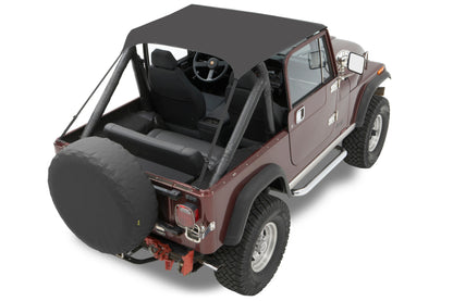 Bestop 76-83 Jeep Cj5 Traditional Bikini (Black Crush)