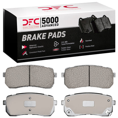 DFC 07-21 Hyundai Starex (Mexico) Rear 5000 Advanced Ceramic Brake Pads