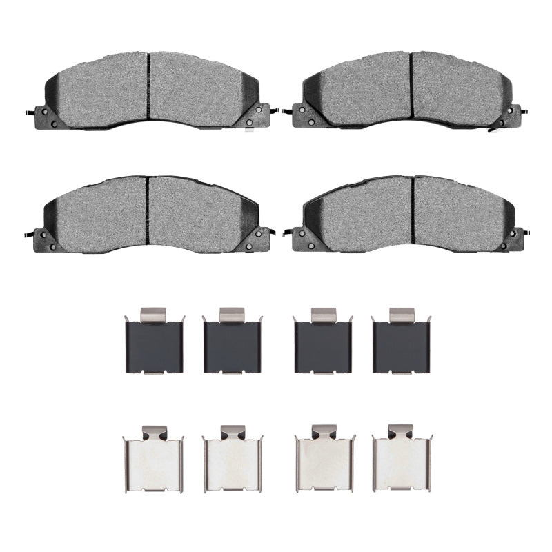 R1 Concepts R1 2009-2018 Dodge Ram 2500 Front R1 Super Duty Pads & Hardware Kit
