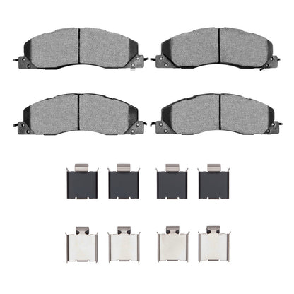 R1 Concepts R1 2009-2018 Dodge Ram 2500 Front R1 Super Duty Pads & Hardware Kit
