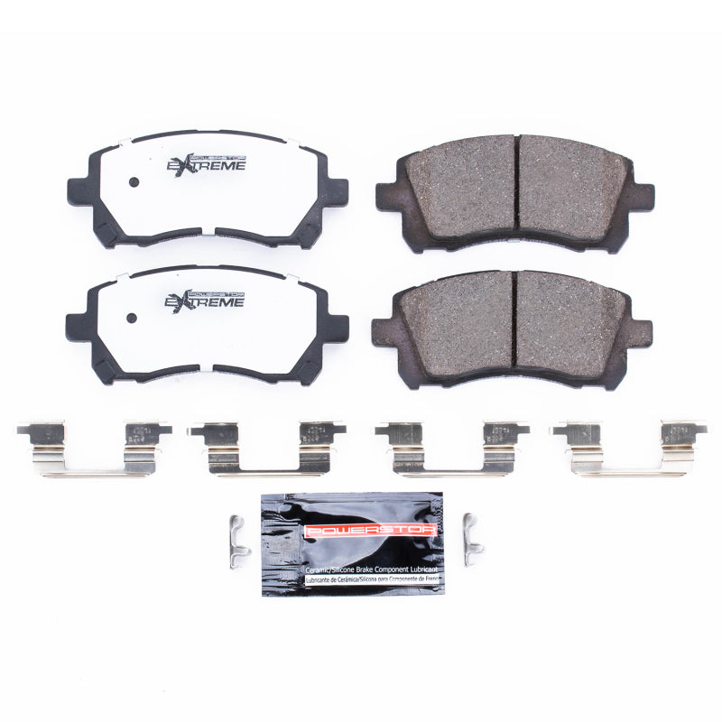 PowerStop Power Stop 98-02 Subaru Forester Front Z26 Extreme Street Brake Pads w/Hardware