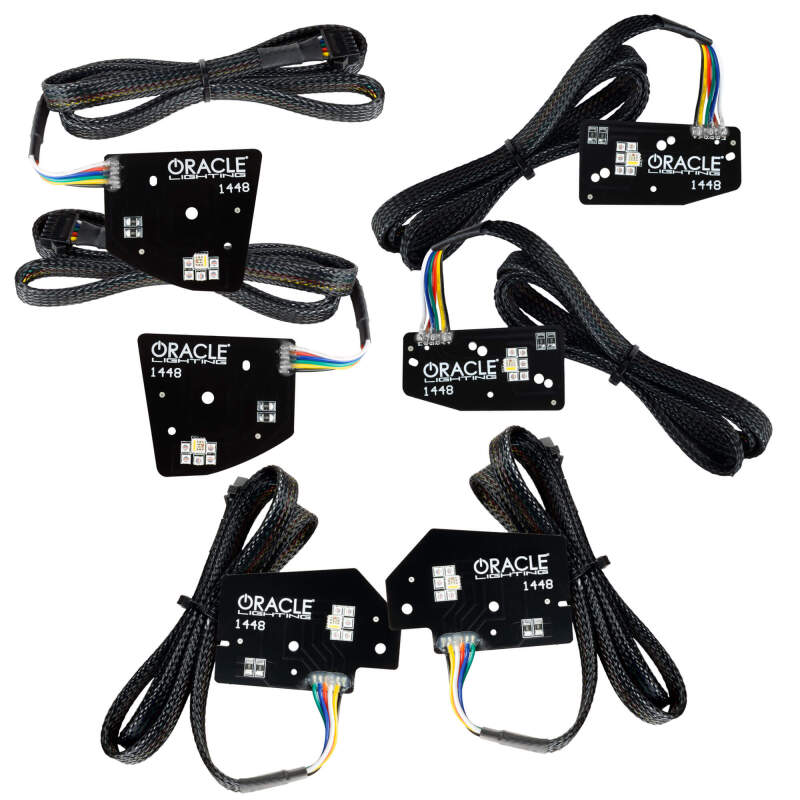 ORACLE Lighting Oracle 19-21 RAM 1500 Projector LED Headlight DRL Kit - ColorSHIFT RGBW+A w/o Controller