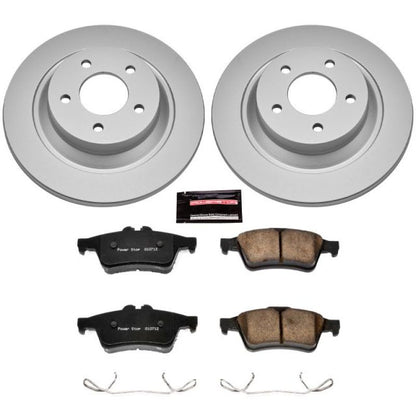 PowerStop Power Stop 08-10 Mazda 5 Rear Z17 Evolution Geomet Coated Brake Kit