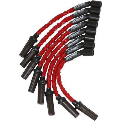 Granatelli Motor Sports Granatelli 99-23 GM Truck/SUV V8 (Excl 8.1L) Hi-Perf Coil-Near-Plug Conn Kit w/9in Lead/Red Jacket