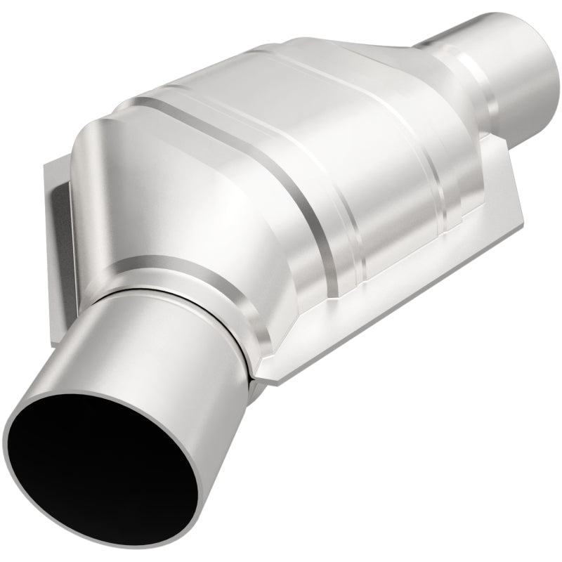 MagnaFlow Universal Catalytic Converter 2.00in Angled Inlet Front CA