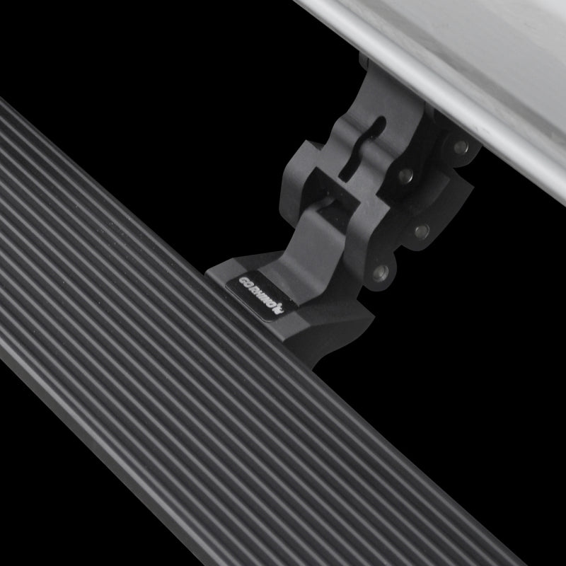 Go Rhino RealTruck 19-24 Ram 1500 Quad Cab 4dr VoltStep Electric Running Board Kit (No Drill) - Tex. Blk