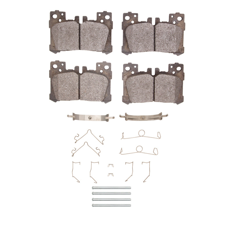 DFC 21-23 Lexus LS500 Rear 5000 Advanced Ceramic Brake Pads and Hardware Kit