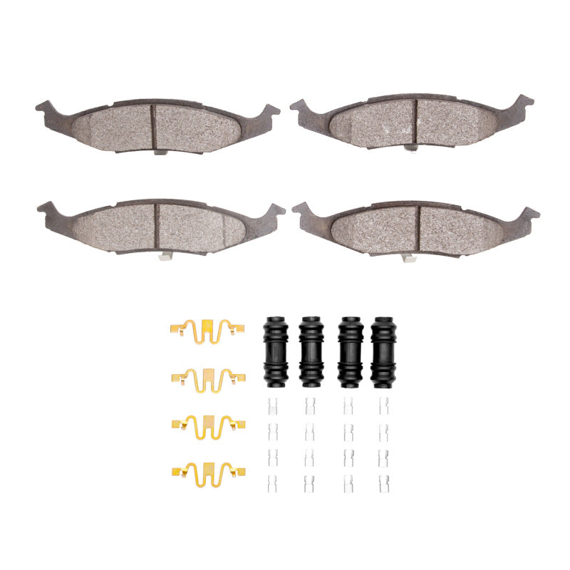 DFC 95-96 Dodge Neon (USA/Canada) Front 4000 HybriDynamic Brake Pads and Hardware Kit