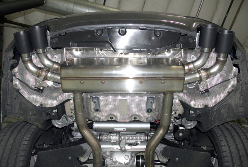 Dinan 18-23 BMW M550i (G30) Free Flow Axleback Exhaust System - Polished Tips