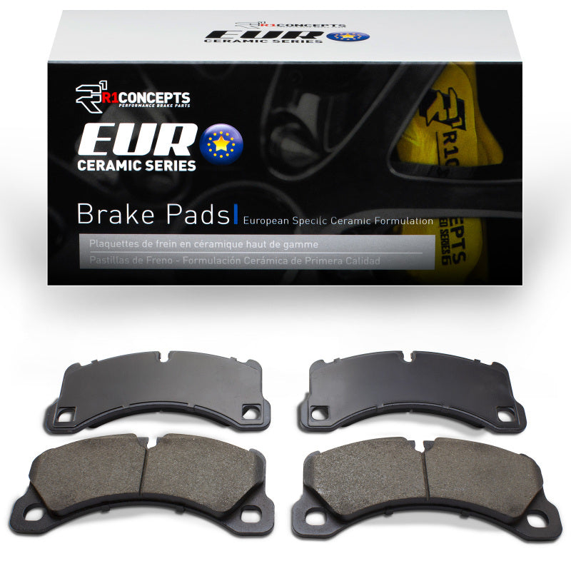 R1 Concepts R1 11-23 Porsche Macan Front Euro Ceramic Brake Pads