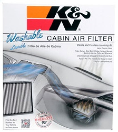 K&N Engineering K&N 01-06 Acura MDX 3.5L / 99-04 Honda Odyssey 3.5L Cabin Air Filter