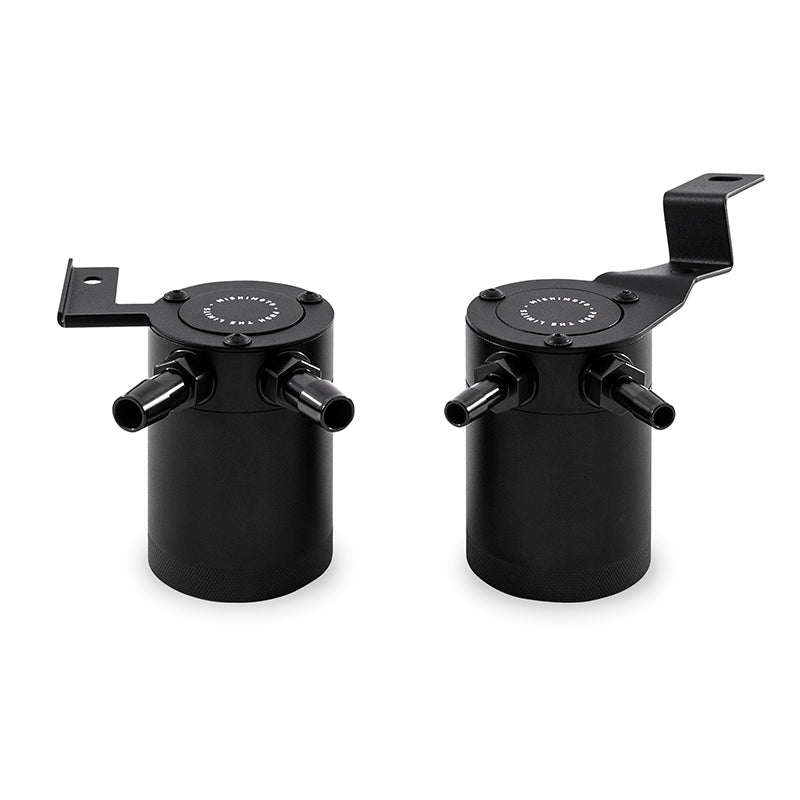 Mishimoto 2015+ Subaru WRX Baffled Oil Catch Can Kit - Black