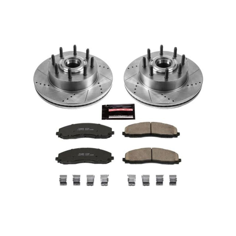 PowerStop Power Stop 13-22 Ford F-350 Super Duty Front Z23 Evolution Brake Kit